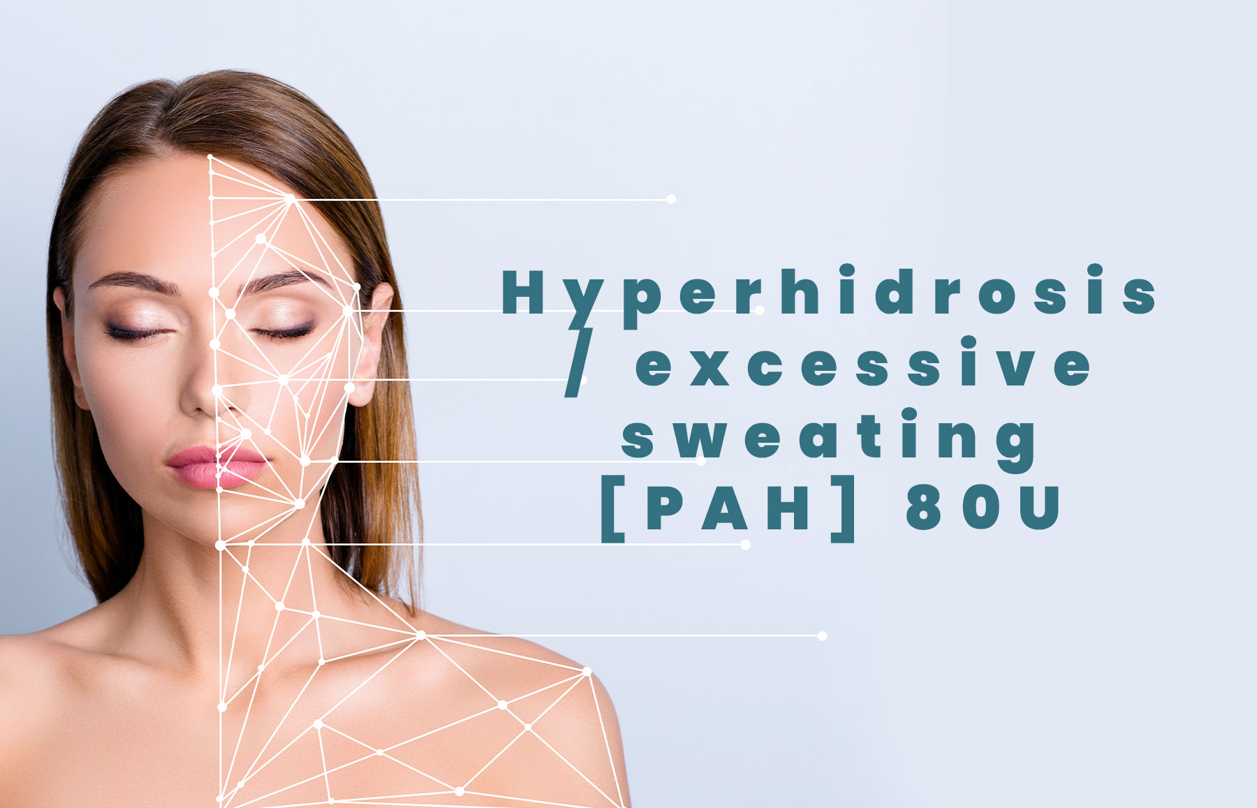 Hyperhidrosis / excessive sweating [PAH] 80U